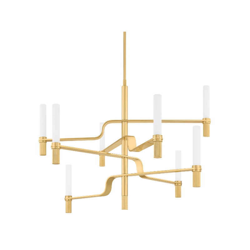 Hudson Valley 4008 Allentown 8-lt 48" LED Chandelier