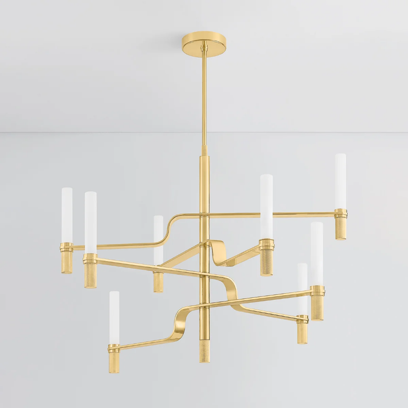 Hudson Valley 4008 Allentown 8-lt 48" LED Chandelier