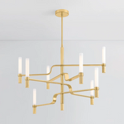 Hudson Valley 4008 Allentown 8-lt 48" LED Chandelier