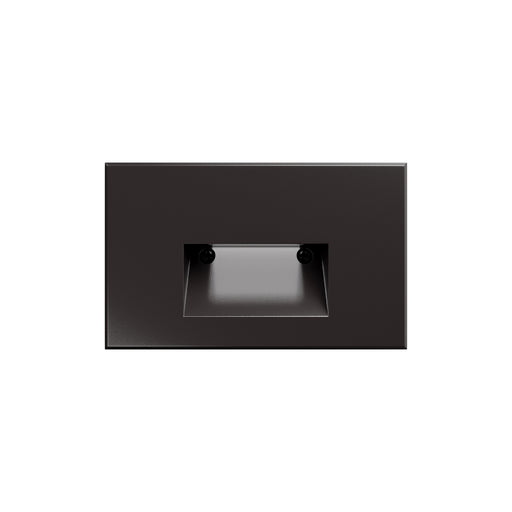 WAC 4011 LED Horizontal Step Light Colorscaping - Bronze on Brass