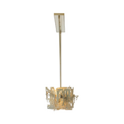 Hubbardton Forge 401311 Brutus 6-lt 63" Pendant - Modern Brass