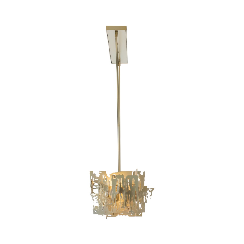 Hubbardton Forge 401311 Brutus 6-lt 63" Pendant - Modern Brass