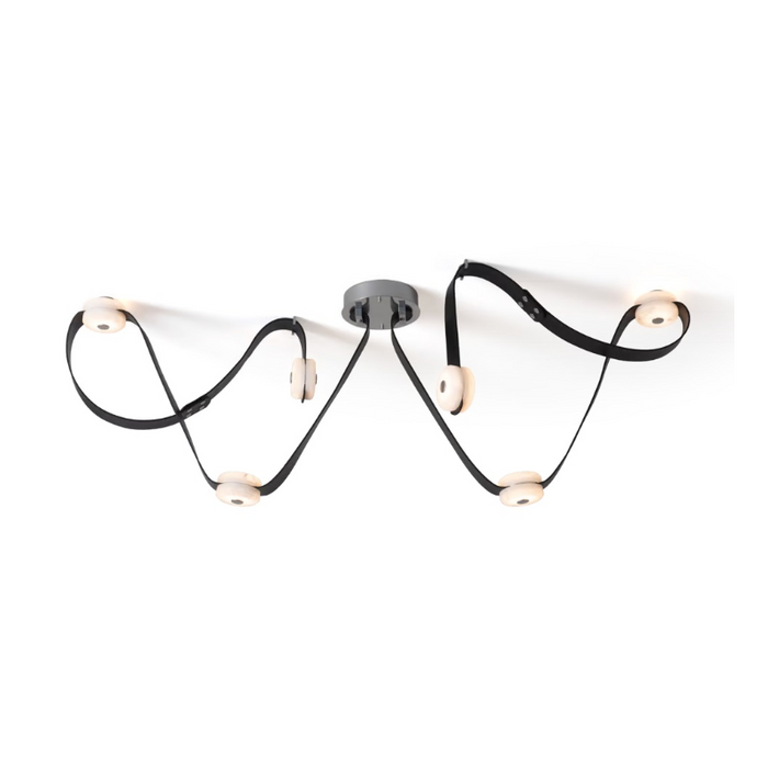 Hubbardton Forge 401315 SNAPS 6-lt 58" LED Pendant