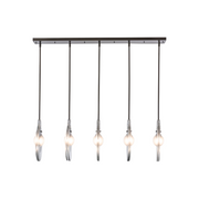 Hubbardton Forge 401319 Veneto 5-lt 53" LED Linear Pendant - Oil Rubbed Bronze