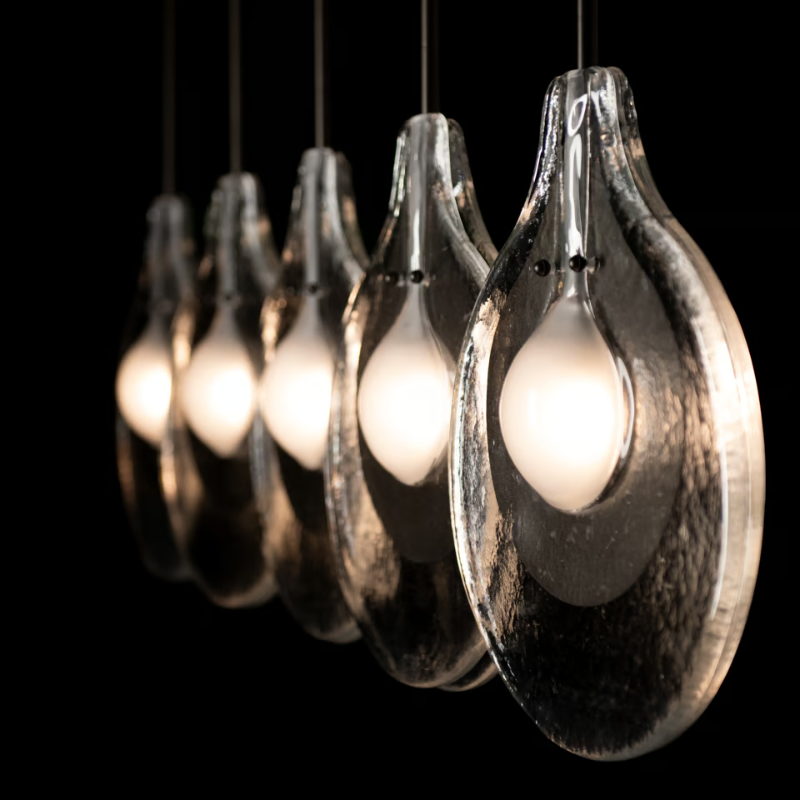 Hubbardton Forge 401319 Veneto 5-lt 53" LED Linear Pendant