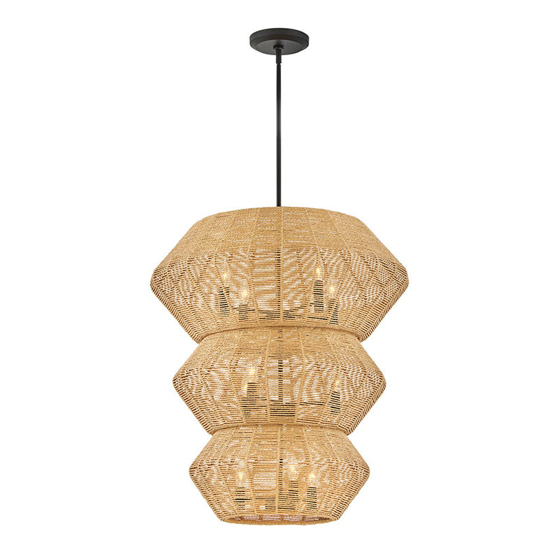 Hinkley 40388 Luca 10-lt 28" LED Chandelier