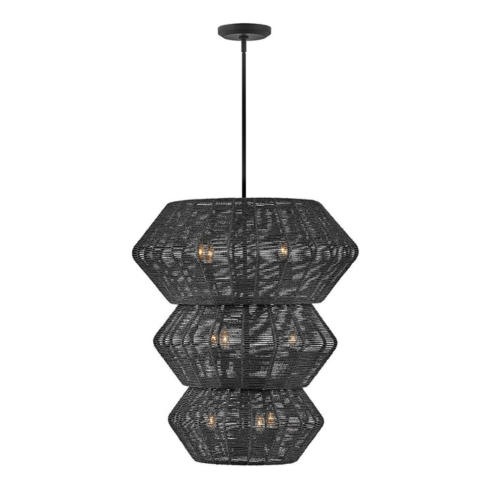 Hinkley 40388 Luca 10-lt 28" LED Chandelier