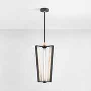 Hudson Valley 4053 Edgemere 3-lt 11" LED Pendant - Aged Brass/Distressed Bronze