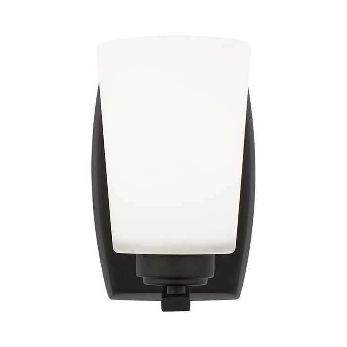 Generation 4128901 Franport 1-lt 8" Tall Wall/Bath Sconce