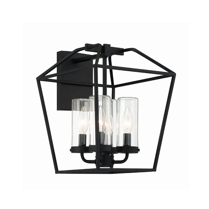 Eurofase 41958 Bastille 4-lt 14" Tall Outdoor Wall Sconce