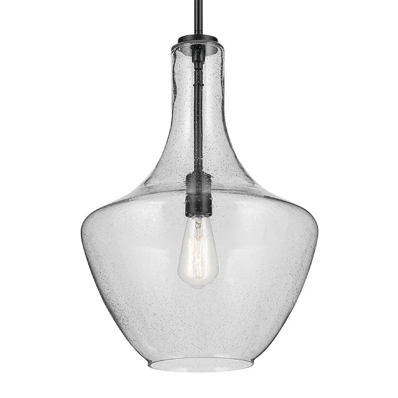 Kichler 42046 Everly 1-lt 14" Pendant-Black