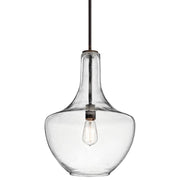 Kichler 42046 Everly 1-lt 14" Pendant-Olde Bronze
