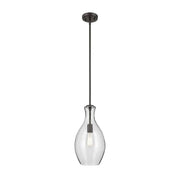 Kichler 42047 Everly 1-lt 9" Pendant-Olde Bronze