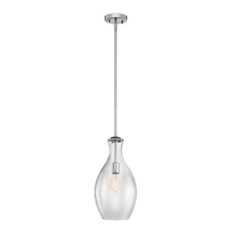 Kichler 42047 Everly 1-lt 9" Pendant-Chrome