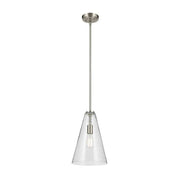 Kichler 42199 Everly 1-lt 10" Pendant-Brushed Nickel