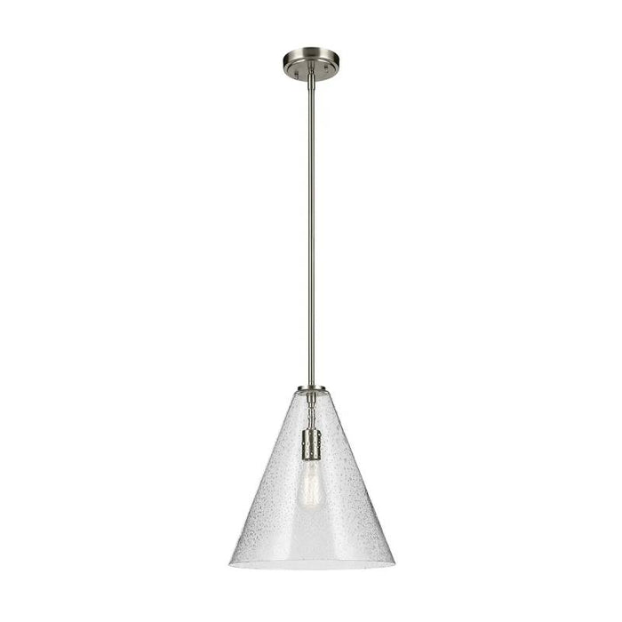 Kichler 42200 Everly 1-lt 14" Pendant-Brushed Nickel