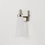Hudson Valley 4221 Trude 1-lt 12" Tall Wall Sconce - Polished Nickel