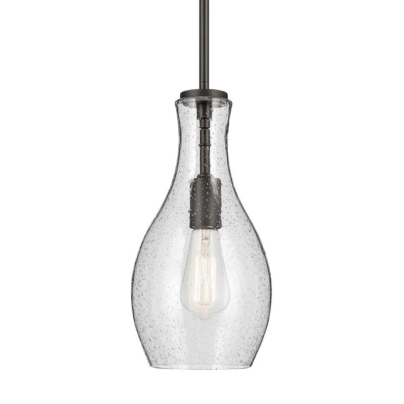 Kichler 42456 Everly 1-lt 7" Pendant-Olde Bronze