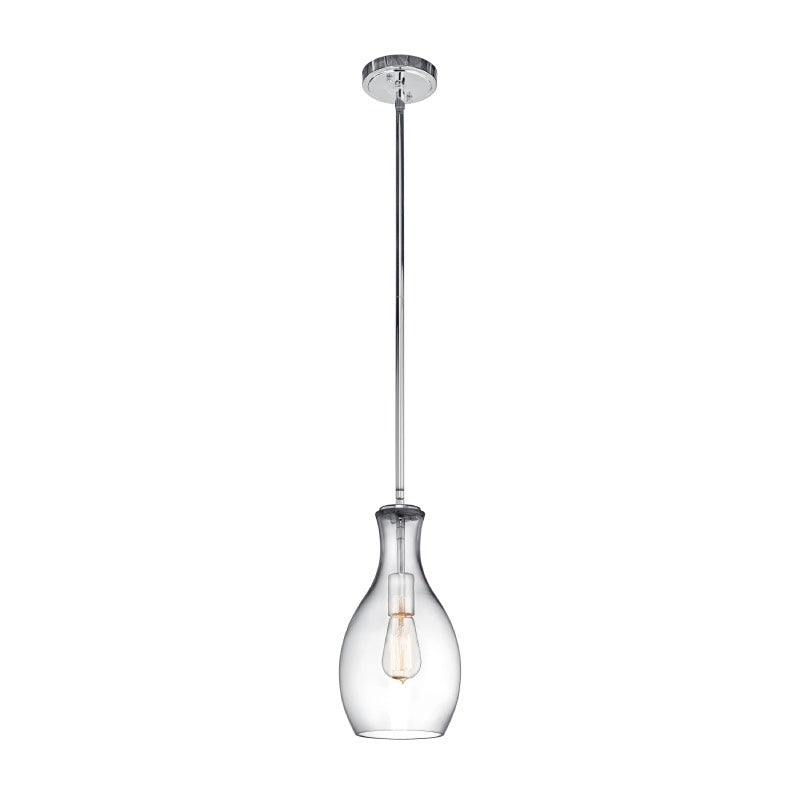 Kichler 42456 Everly 1-lt 7" Pendant-Chrome