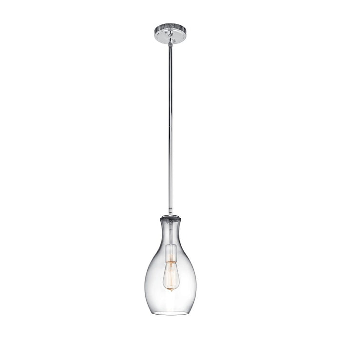 Kichler 42456 Everly 1-lt 7" Pendant-Chrome