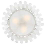 Hinkley 47693 Reina 3-lt 20" LED Semi-Flush Mount - Textured Plaster