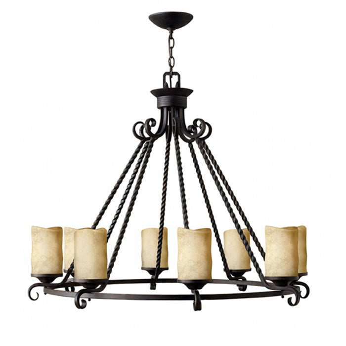 Hinkley 4308 Casa 8-lt 37" LED Chandelier