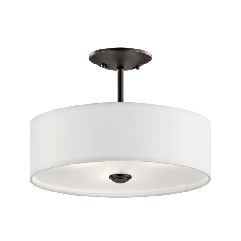Kichler 43675 Shailene 3-lt 14" Semi-Flush Mount-Olde Bronze