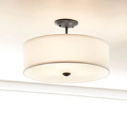 Kichler 43675 Shailene 3-lt 14" Semi-Flush Mount