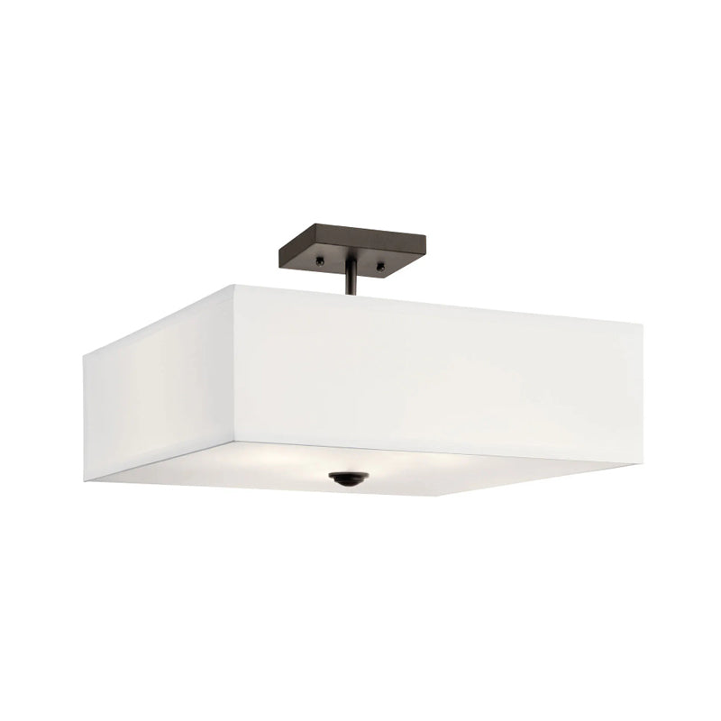 Kichler 43693 Shailene 3-lt 18" Semi-Flush Mount