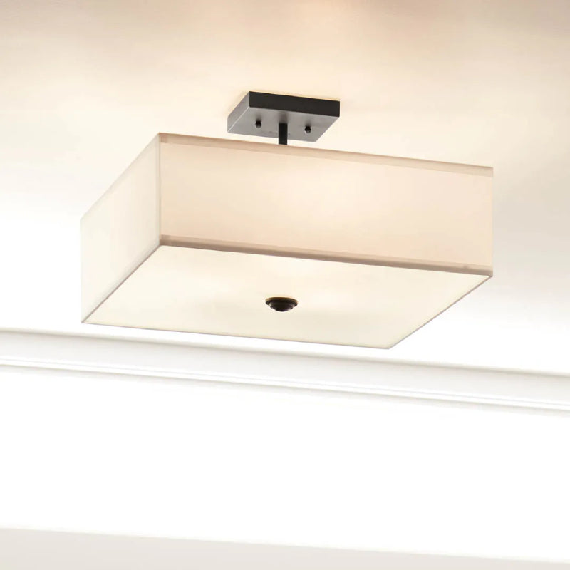 Kichler 43693 Shailene 3-lt 18" Semi-Flush Mount