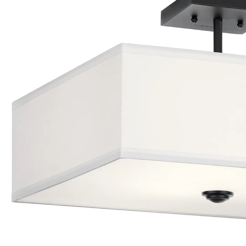 Kichler 43693 Shailene 3-lt 18" Semi-Flush Mount