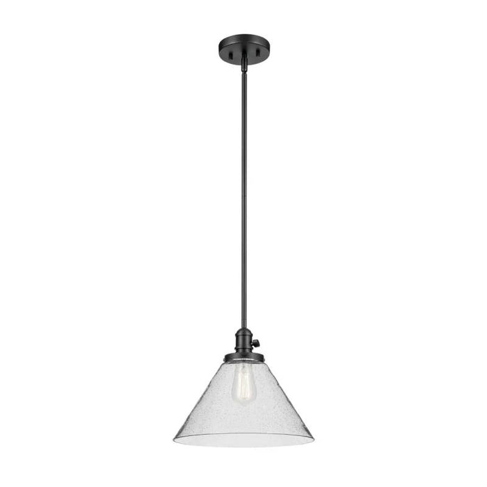 Kichler 43905 Avery 1-lt 14" Pendant-Black