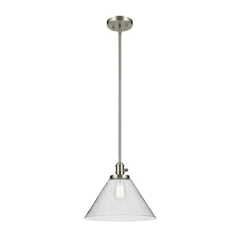 Kichler 43905 Avery 1-lt 14" Pendant-Brushed Nickel
