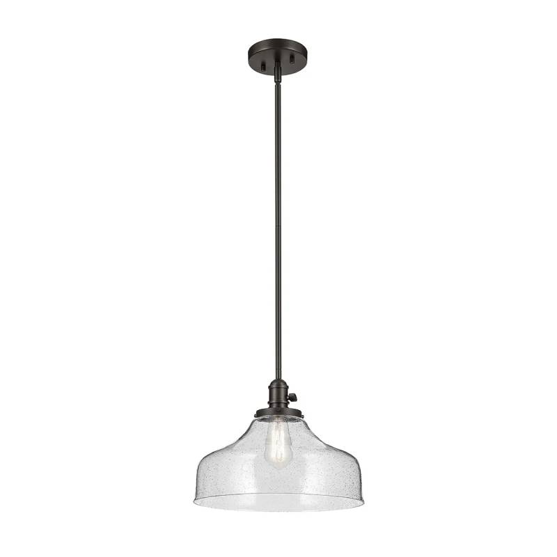 Kichler 43906 Avery 1-lt 15" Pendant-Olde Bronze