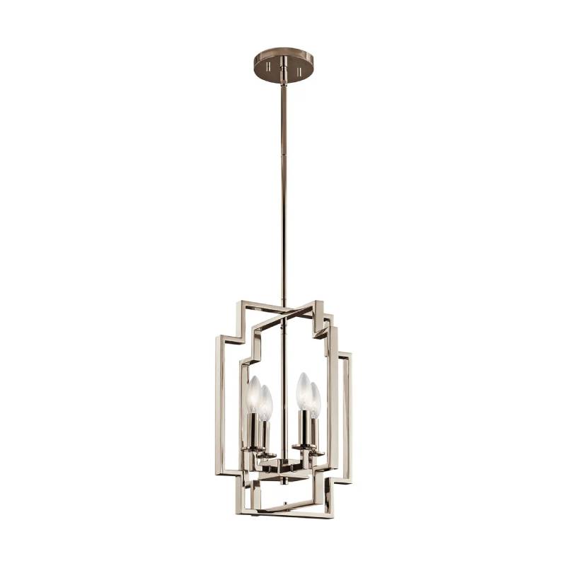 Kichler 43964 Downtown Deco 4-lt 12" Foyer Pendant