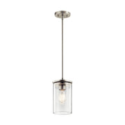 Kichler 43996 Crosby 1-lt 6" Pendant-Brushed Nickel