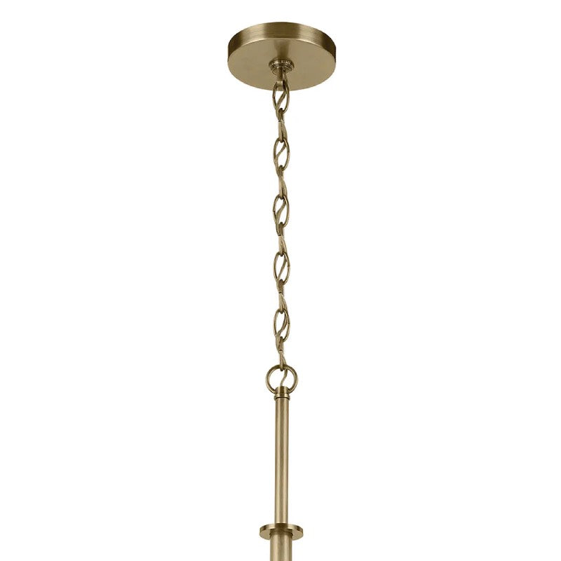 Kichler 44014 Crosby 9-lt 32" Chandelier-Natural Brass