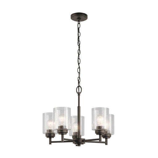 Kichler 44030 Winslow 5-lt 20" Chandelier-Olde Bronze