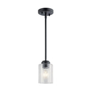 Kichler 44032 Winslow 1-lt Mini Pendant-Black