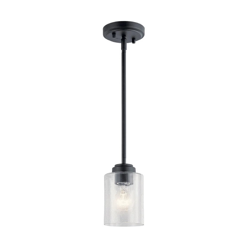 Kichler 44032 Winslow 1-lt Mini Pendant-Black