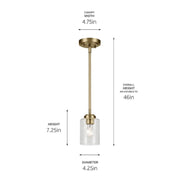 Kichler 44032 Winslow 1-lt Mini Pendant