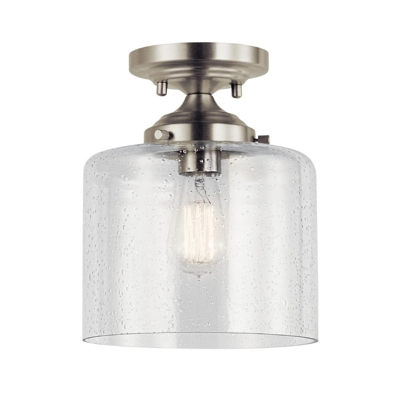 Kichler 44033 Winslow 1-lt 9" Semi Flush-Brushed Nickel