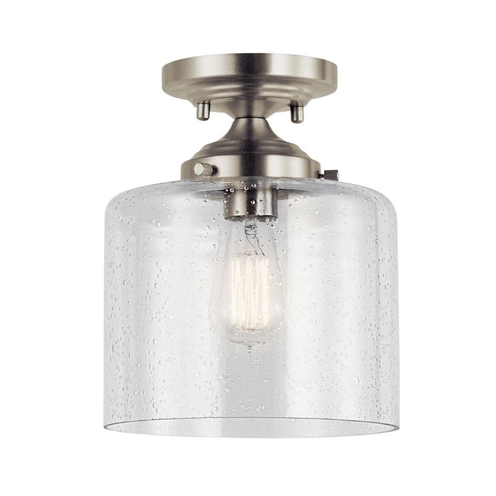 Kichler 44033 Winslow 1-lt 9" Semi Flush-Brushed Nickel