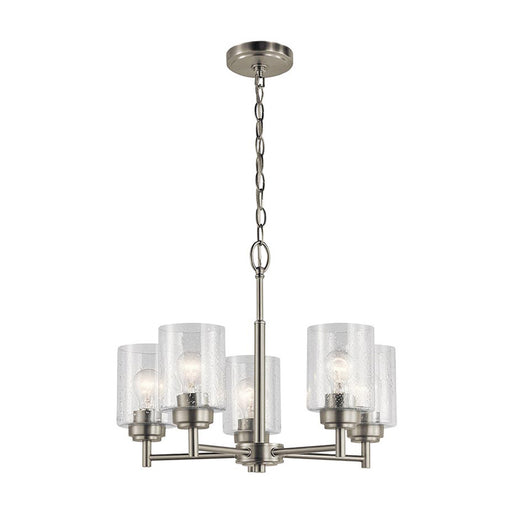 Kichler 44030 Winslow 5-lt 20" Chandelier-Brushed Nickel