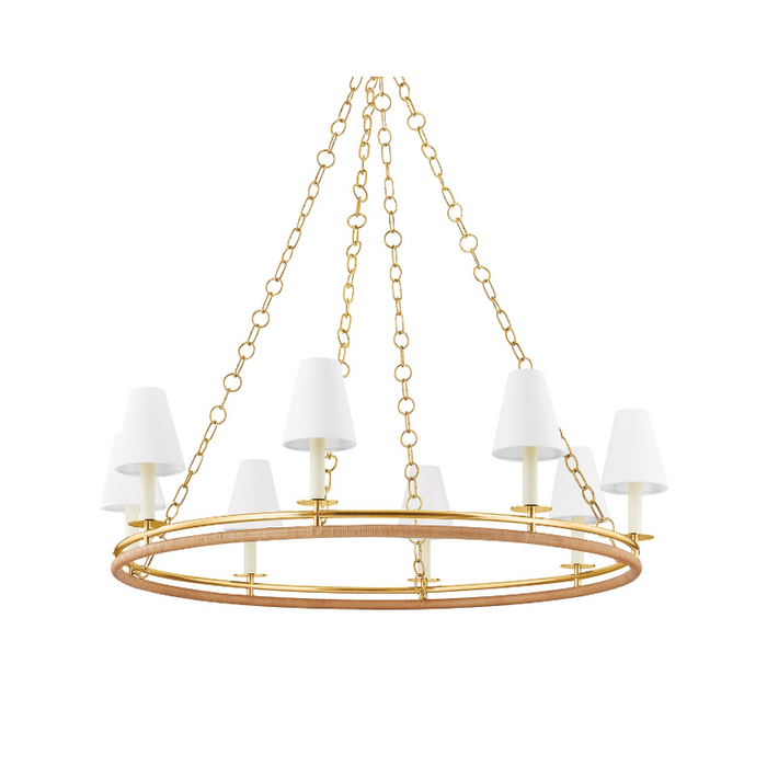 Hudson Valley 4408 Swanton 8-lt 43" Chandelier