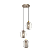 Kichler 44103 Asher 3-lt 17" Pendant