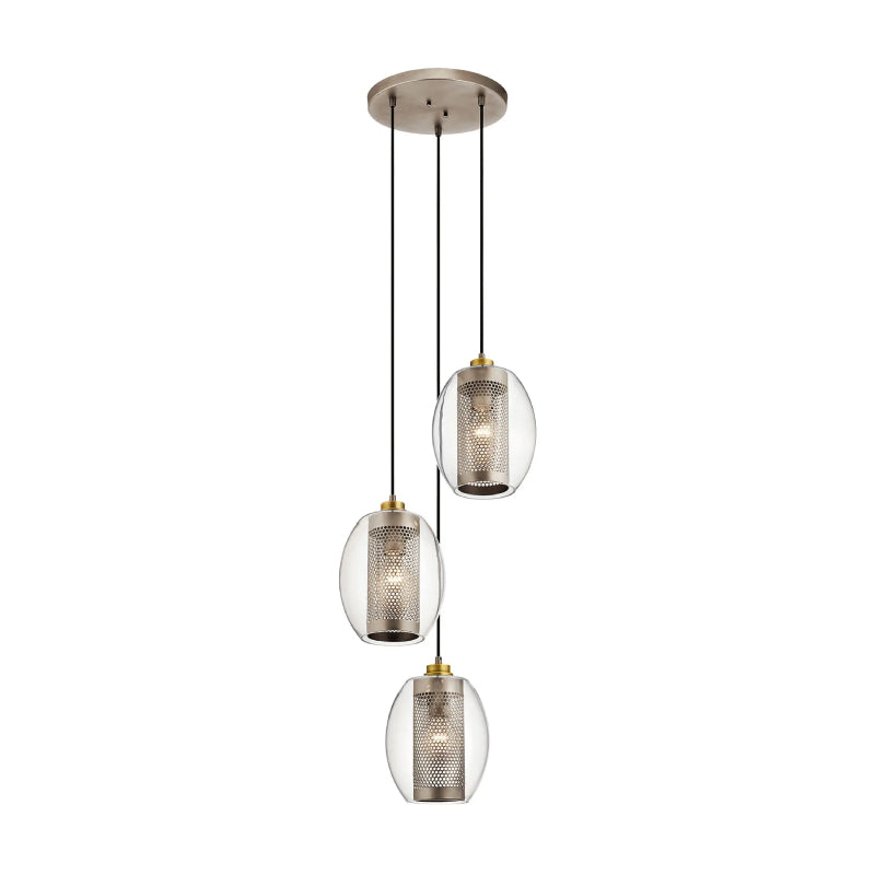 Kichler 44103 Asher 3-lt 17" Pendant