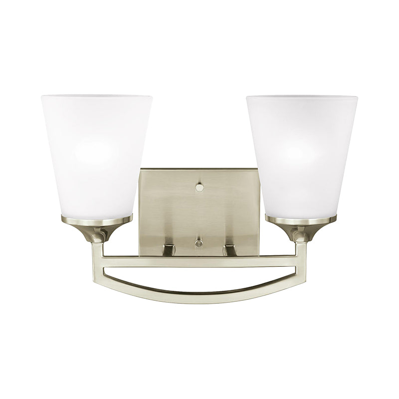 Generation 4424502 Hanford 2-lt 15" Wall/Bath Sconce