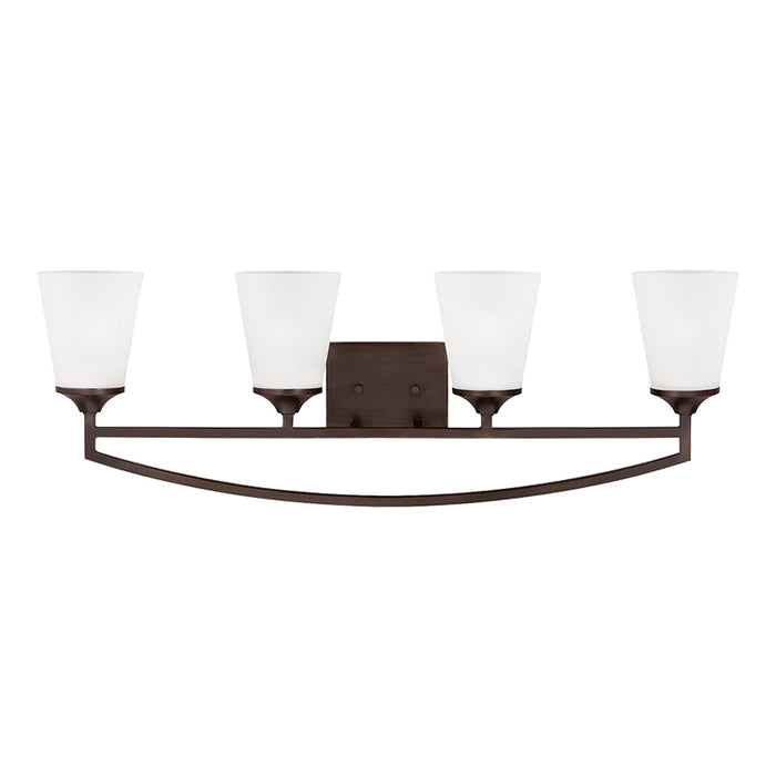 Generation 4424504 Hanford 4-lt 34" Wall/Bath Sconce
