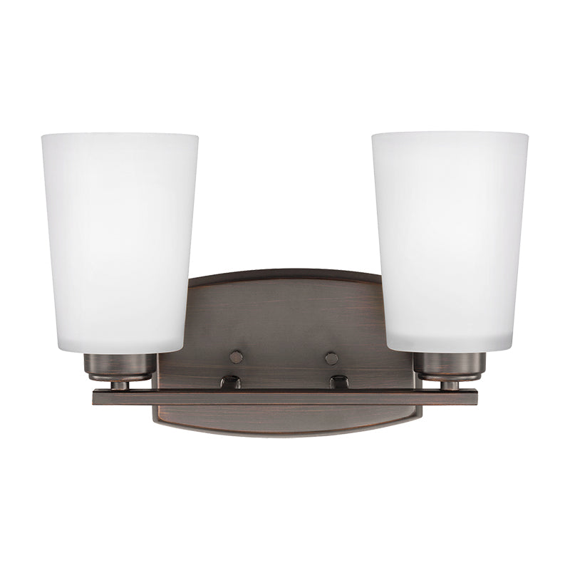 Generation 4428902 Franport 2-lt 13" Wall/Bath Sconce